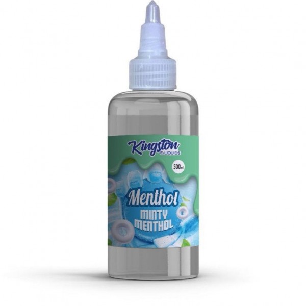 MINTY MENTHOL E LIQUID KINGSTON 500ML 70VG