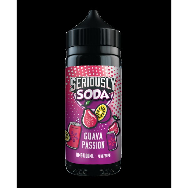 GUAVA PASSION E-LIQUID BY SERIOUSLY SODA / DOOZY V...