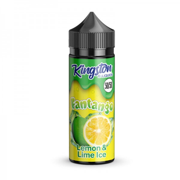 LEMON & LIME ICE E LIQUID KINGSTON 50/50 FANTA...