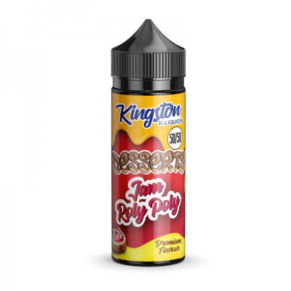 JAM ROLY POLY E LIQUID KINGSTON 50/50 DESSERTS 100...