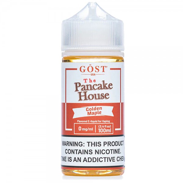 GOLDEN MAPLE E LIQUID THE PANCAKE HOUSE GOST VAPOR...