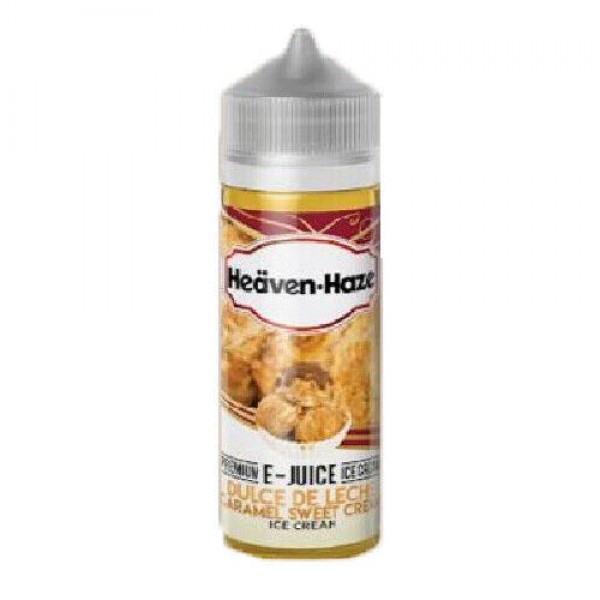 DULCE DE LECHE CARAMEL SWEET CREAM ICECREAM BY HEAVEN HAZE E LIQUID 100ML 70VG