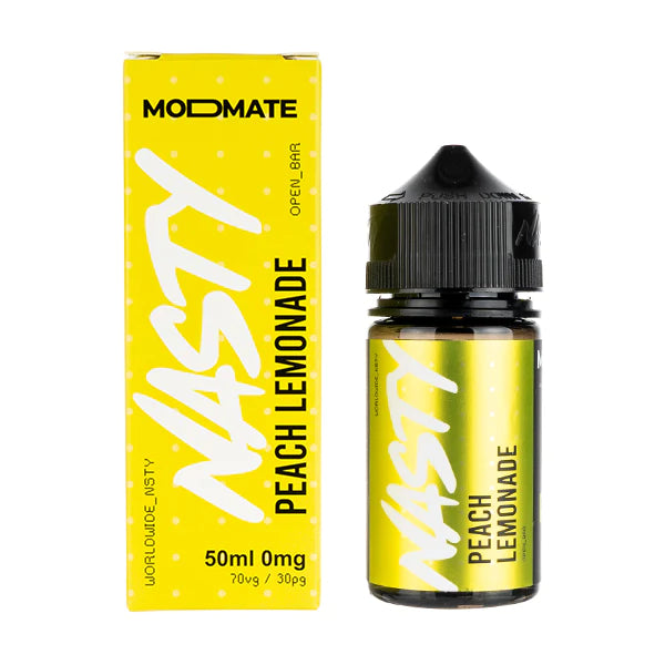 PEACH LEMONADE E LIQUID BY NASTY JUICE MODMATE - S...