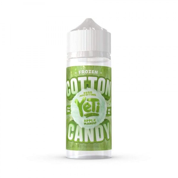 FROZEN COTTON CANDY APPLE MANGO E-LIQUID BY YETI 100ML 70VG