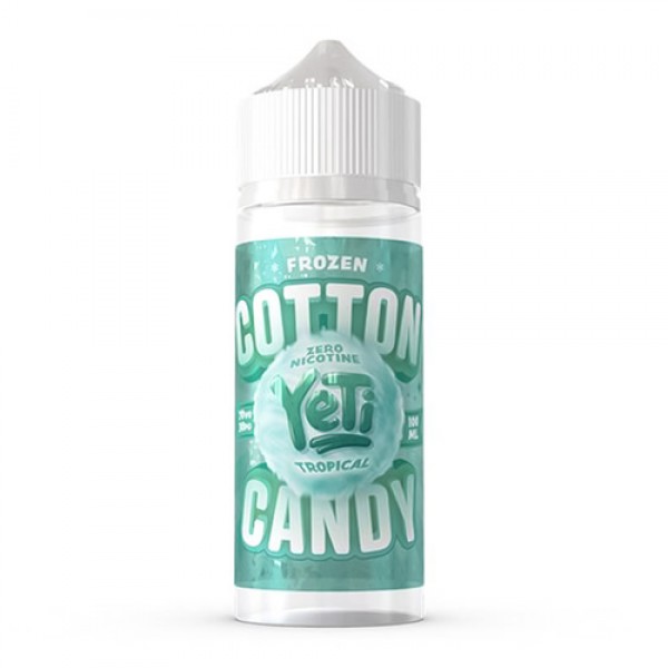FROZEN COTTON CANDY TROPICAL E-LIQUID BY YETI 100M...