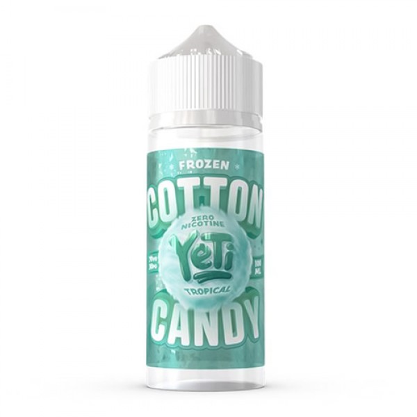 FROZEN COTTON CANDY TROPICAL E-LIQUID BY YETI 100M...