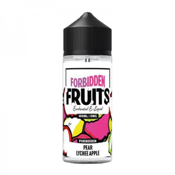 PEAR LYCHEE APPLE E-LIQUID SHORTFILL BY FORBIDDEN ...