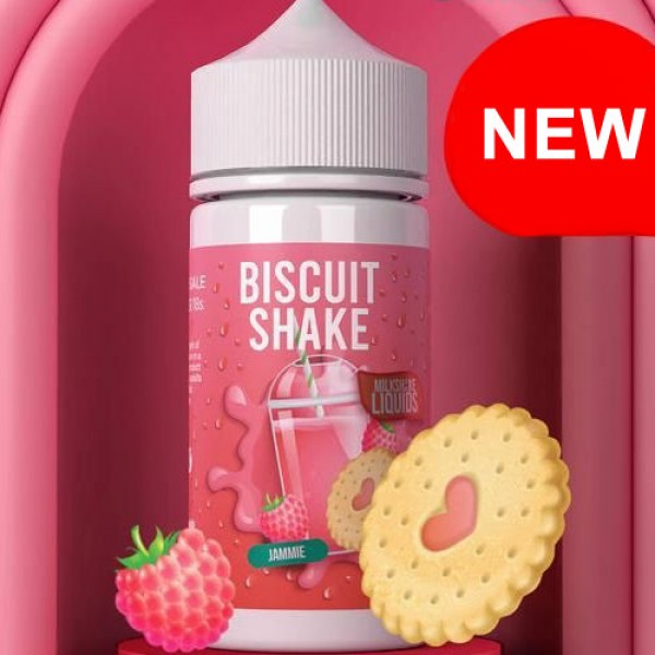 JAMMIE BISCUIT SHAKE E LIQUID BY MILKSHAKE LIQUIDS...