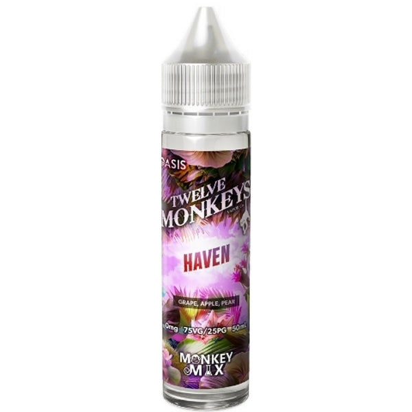 HAVEN E LIQUID BY TWELVE MONKEYS 50ML 75VG