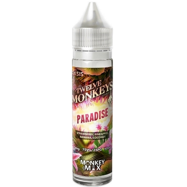 PARADISE E LIQUID BY TWELVE MONKEYS 50ML 75VG