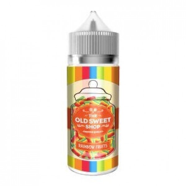 RAINBOW FRUITS E LIQUID BY THE OLD SWEET SHOP 100M...
