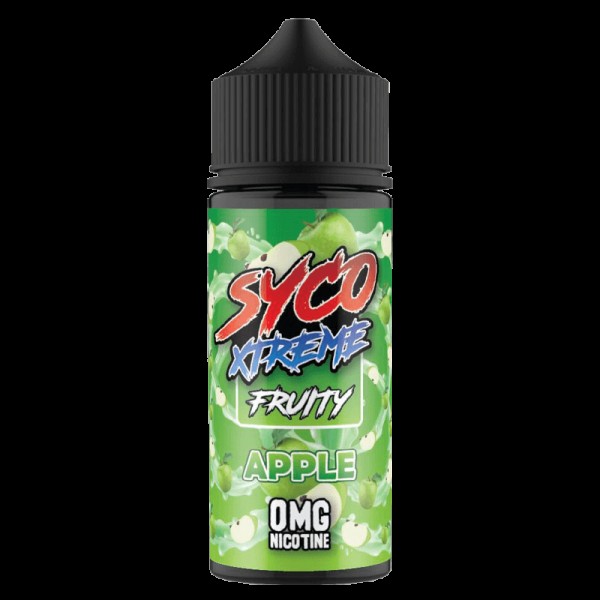 FRUITY APPLE E LIQUID BY SYCO XTREME CHILL 100ML 8...