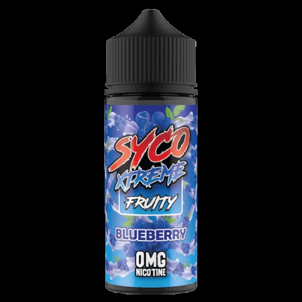 FRUITY BLUEBERRY E LIQUID BY SYCO XTREME CHILL 100ML 80VG