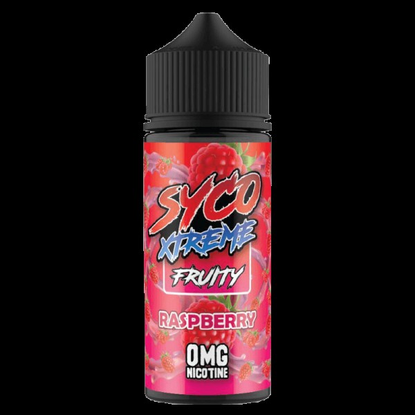 FRUITY RASPBERRY E LIQUID BY SYCO XTREME CHILL 100ML 80VG