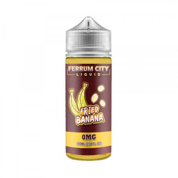 FRIED BANANA E LIQUID BY FERRUM CITY E LIQUID 100M...