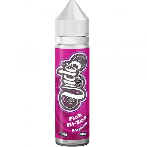 PINK HI-ZEN E LIQUID BY UNCLES VAPE CO 50ML 70VG