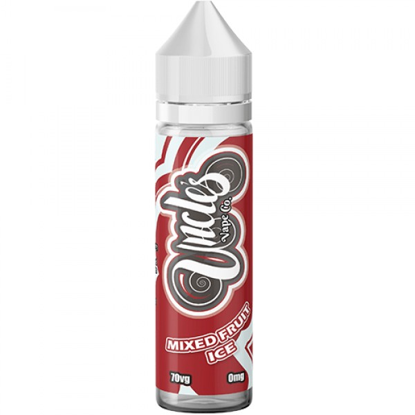 MIXED FRUIT ICE E LIQUID BY UNCLES VAPE CO 50ML 70...