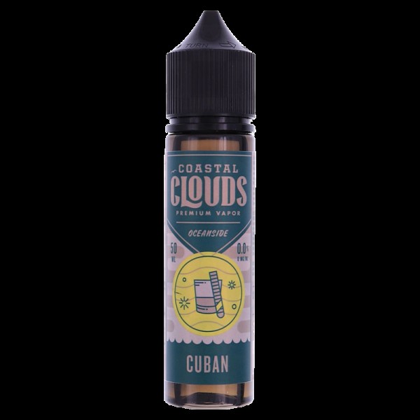 CUBAN E LIQUID BY COASTAL CLOUDS - OCEANSIDE 50ML ...