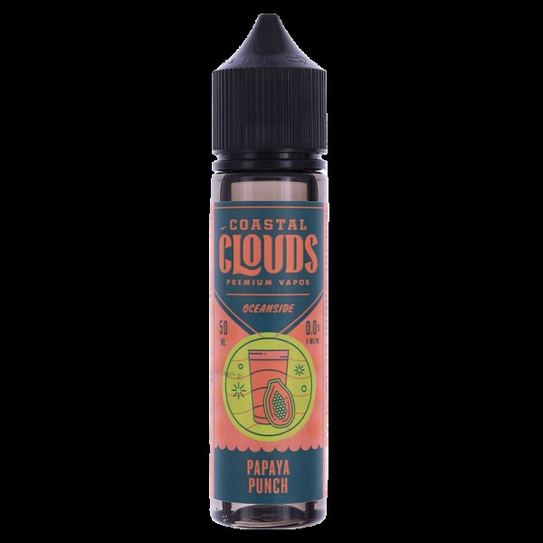 PAPAYA PUNCH E LIQUID BY COASTAL CLOUDS - OCEANSIDE 50ML 70VG