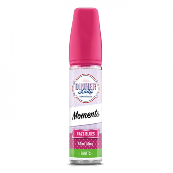 RAZZ BLUES E LIQUID BY DINNER LADY - MOMENTS 50ML 70VG