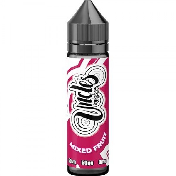 MIXED FRUITS E LIQUID BY UNCLES VAPE CO 50ML 50VG