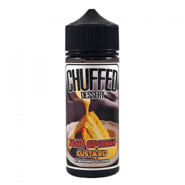 JAM SPONGE CUSTARD DESSERT BY CHUFFED 100ML 70VG