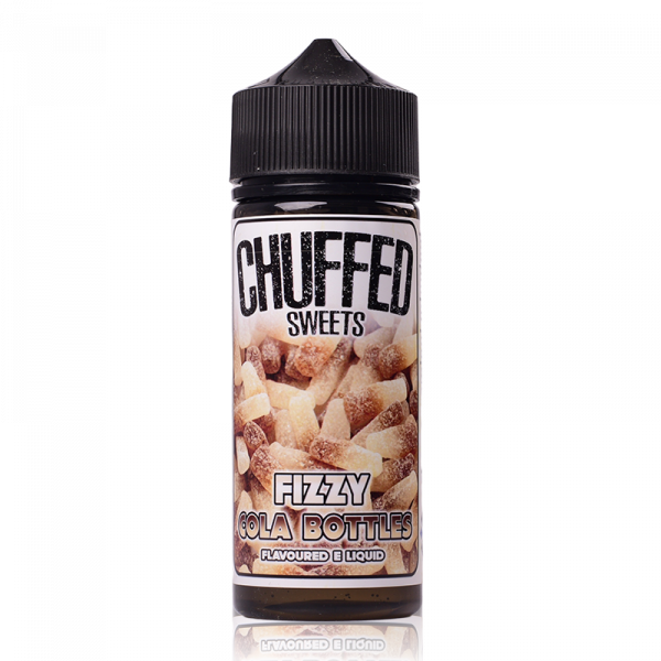 FIZZY COLA BOTTLES SWEETS BY CHUFFED 100ML 70VG