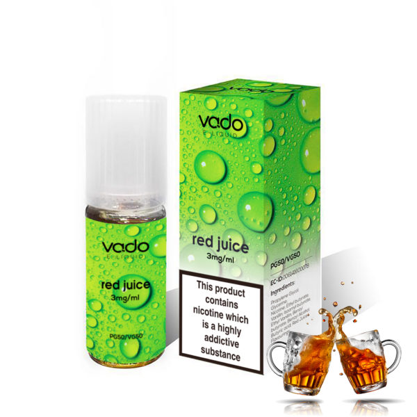 RED JUICE E LIQUID BY VADO 10ML- X10 X20 X50