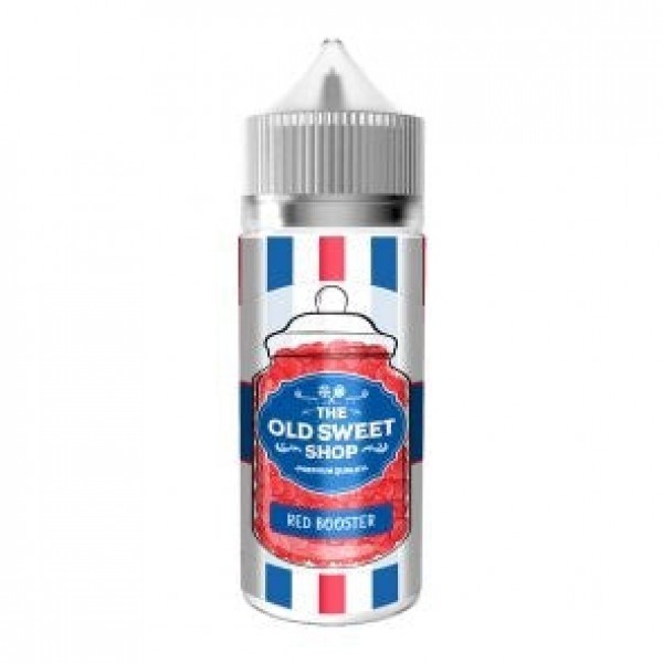 RED BOOSTER E LIQUID BY THE OLD SWEET SHOP 100ML 5...