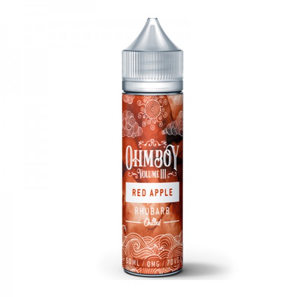 RED APPLE & RHUBARB CHILLED E-LIQUID SHORTFILL...