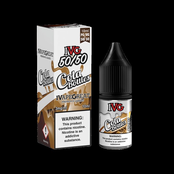 COLA BOTTLES TDP E LIQUID BY I VG 10ML 50VG