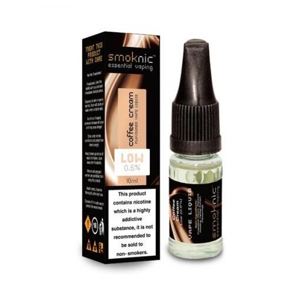 COFFEE CREAM E LIQUID BY SMOKNIC 10ML 70VG