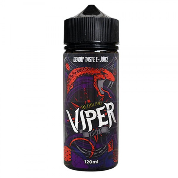 REDBURG E LIQUID BY VIPER FRUITY DEADLY TASTE 100M...