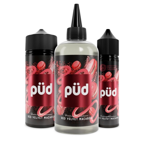 RED VELVET MACARON E LIQUID BY PUD - JOES JUICE 50...