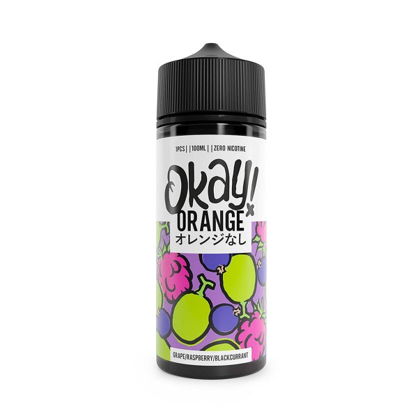 GRAPE RASPBERRY & BLACKCURRANT E LIQUID BY OKA...