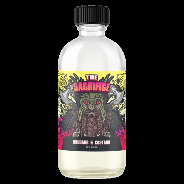 RHUBABR CUSTARD E LIQUID BY THE SACRIFICE 200ML 70...