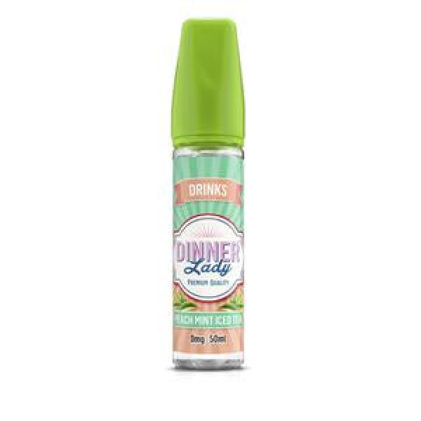 PEACH ICE TEA E LIQUID BY DINNER LADY - DRINKS 50M...