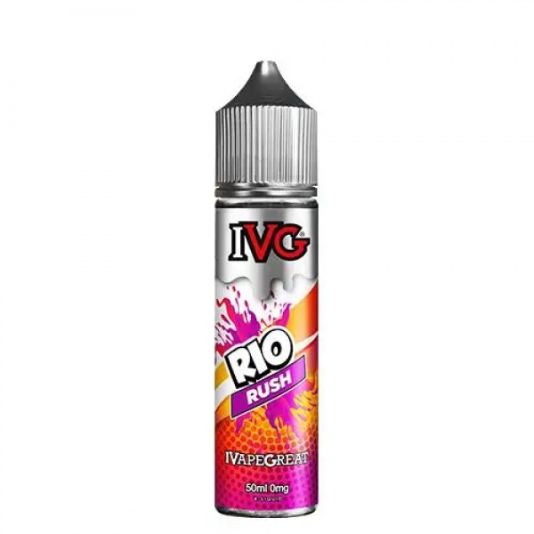 RUSH RIO E LIQUID BY I VG RUSH RANGE 50ML 70VG