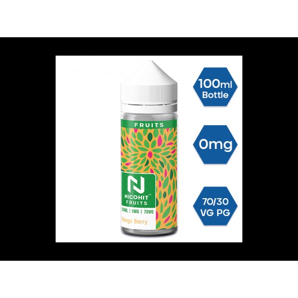 MANGO BERRY E LIQUID BY NICOHIT - FRUITS 100ML 70V...