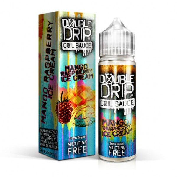 MANGO RASPBERRY ICE CREAM E LIQUID BY DOUBLE DRIP ...