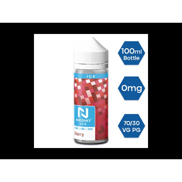 CHERRY E LIQUID BY NICOHIT - ICE 100ML 70VG