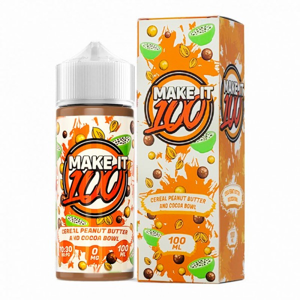 CEREAL PEANUT BUTTER AND COCOA BOWL E-LIQUID SHORT...