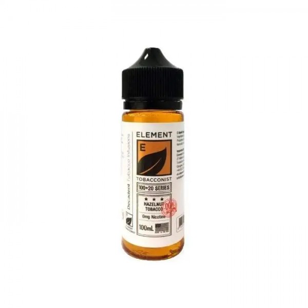 HAZLENUT TOBACCO BY ELEMENT 100ML 80VG