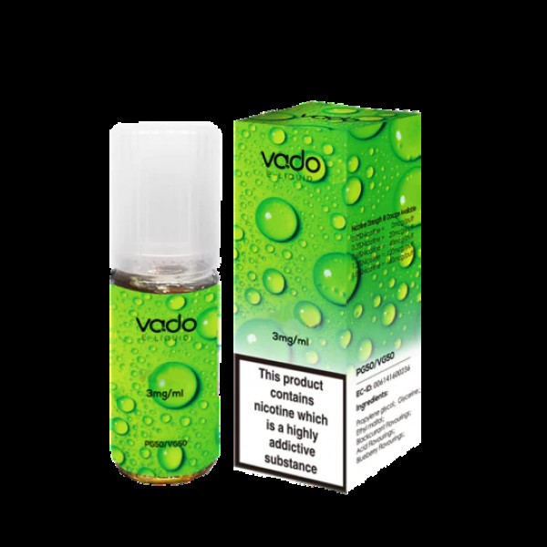 SPEARMINT E LIQUID BY VADO 10ML- X10 X20 X50