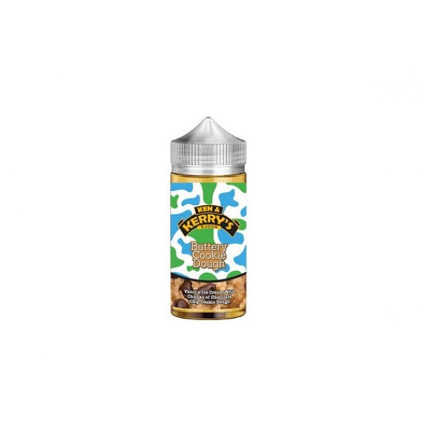 BUTTERY COOKIE DOUGH E LIQUID BY KEN & KERRYS 100ML 60VG