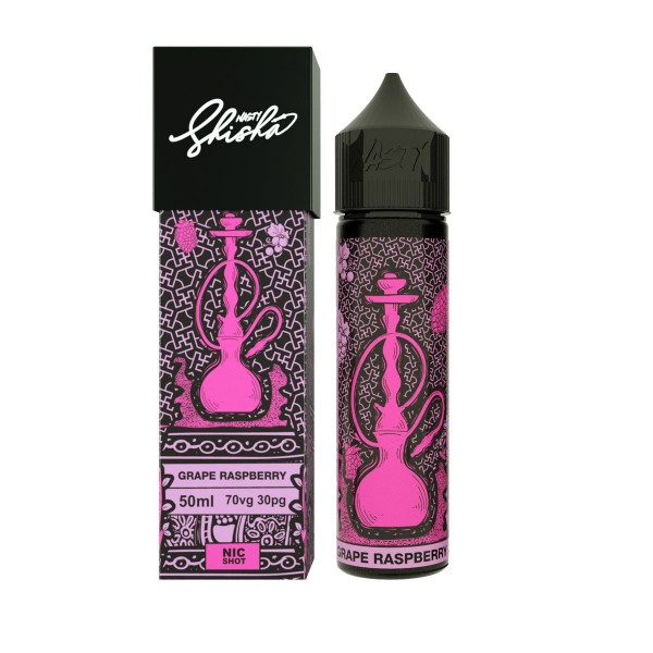 GRAPE RASPBERRY E LIQUID BY NASTY JUICE - SHISHA 5...