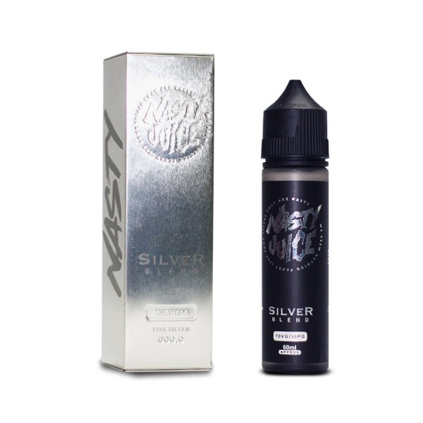 SILVER BLEND E LIQUID BY NASTY JUICE - TOBACCO 50M...