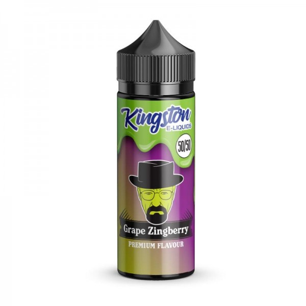 GRAPE ZINGBERRY E LIQUID KINGSTON 50/50 ZINGBERRY ...