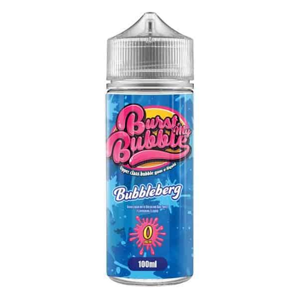 BUBBLEBERG E LIQUID BY STEEPOLOGIST - BURST MY BUBBLE 100ML 70VG