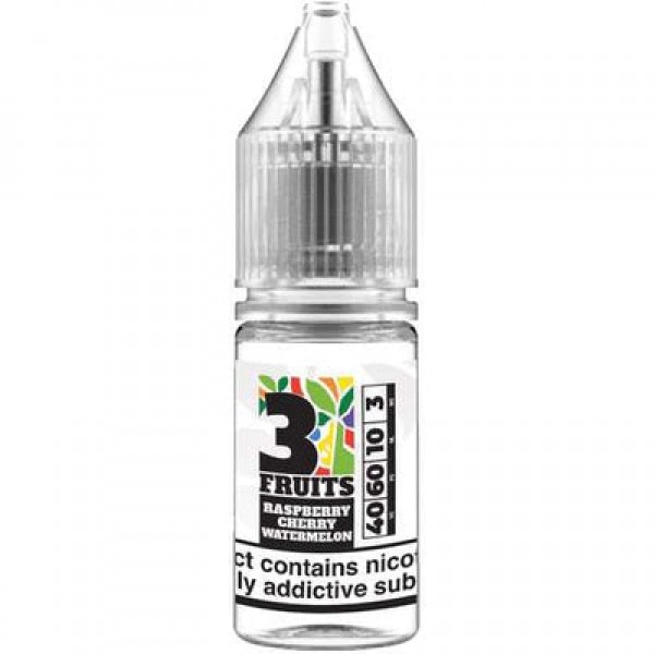 RASPBERRY CHERRY WATERMELON TDP E LIQUID BY 3 FRUI...